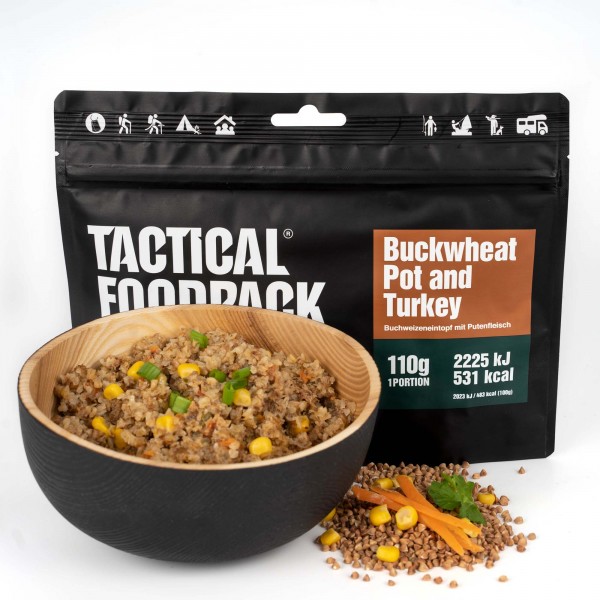 Buchweizen mit Pute | Buckwheat Pot and Turkey