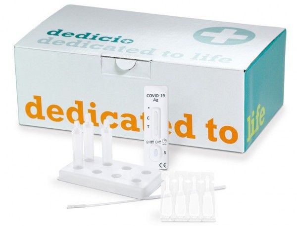 dedicio® COVID-19 Antigen plus Test - Gering invasiv