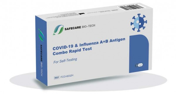 3in1-Test auf Influenza A/B und Covid-19 (Antigen Combo Rapid Test)