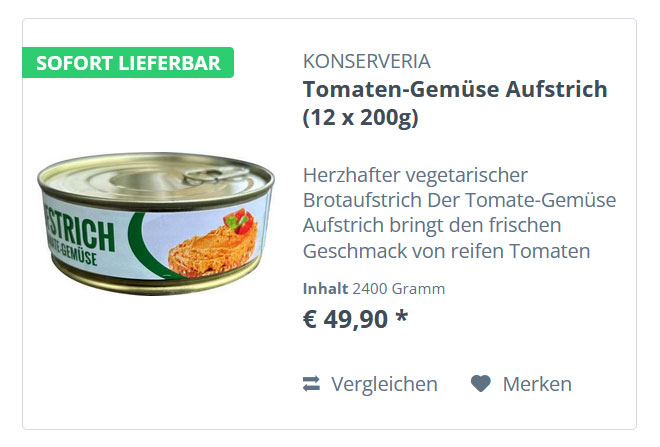 Tomate-Gemüse Aufstrich