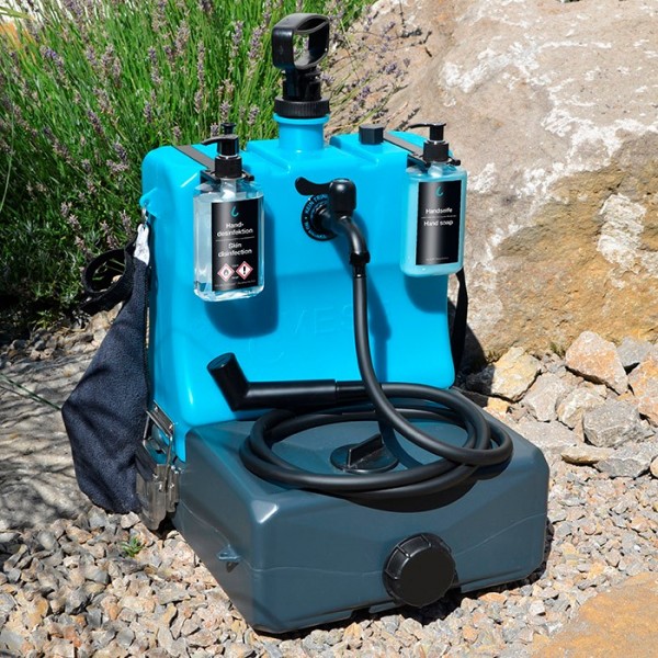 LAVESE® mobiles Waschbecken - &quot;Outdoor&quot;