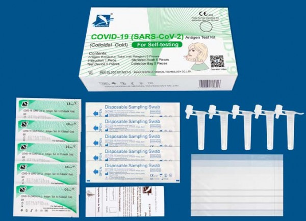 Covid-19 Antigen Rapid Test – 5er Pack – Selbsttest